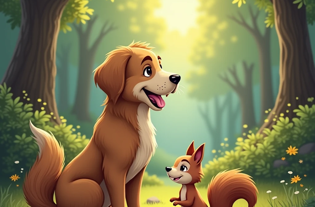 Mit Benny und Lulu ins Verzauberte Tal: Ein magisches Hund-Märchen
